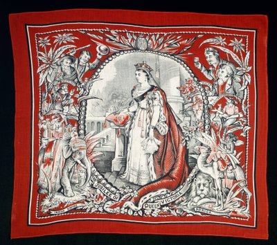 Commemorative Handkerchief by Unbekannt Unbekannt
